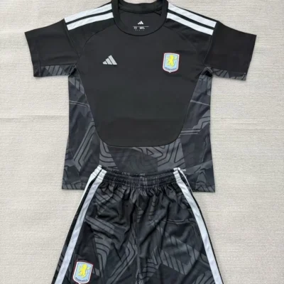 2026/2027 Aston Villa Goalkeeper kids kit jersey
