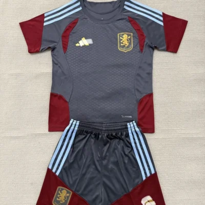 2026/2027 Aston Villa training kids kit jersey