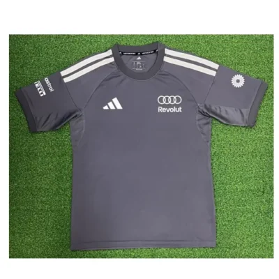 2026 #F1 Audi Gray Formula One Racing Shirts
