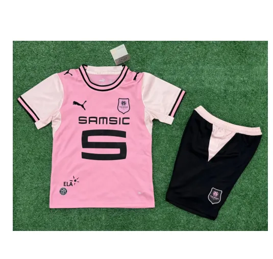 微信图片_20260929231537_561_1 2026/2027 Stade Rennais 2nd Away Kids kit jersey - Image 1
