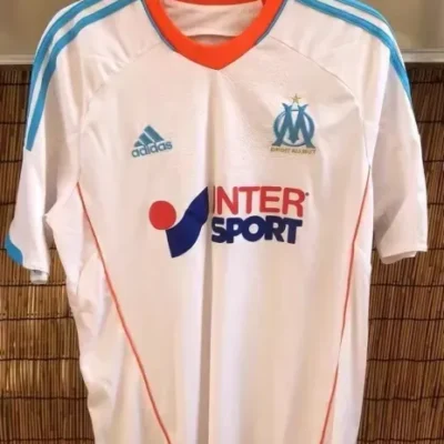 2012/2013 Retro Version Olympique de Marseille Home Jersey