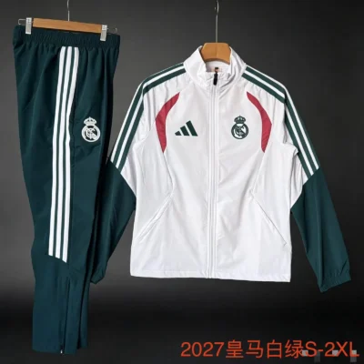 2026/2027 Real Madrid Windbreaker Uniform