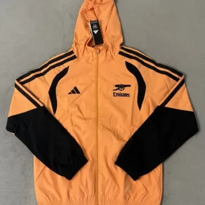 2026/27 Arsenal Windbreaker Hoodies Top With Hat