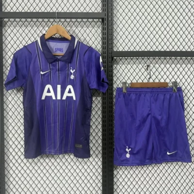 2026/2027 Tottenham Hotspur 2nd Away Kids kit jersey