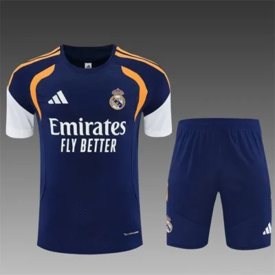 2026/2027 Real Madrid Shorts-Sleeve Tracksuit Uniform