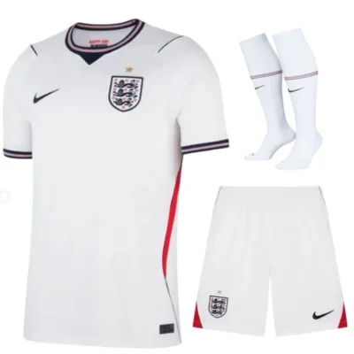 2026 England Home kids kit jersey
