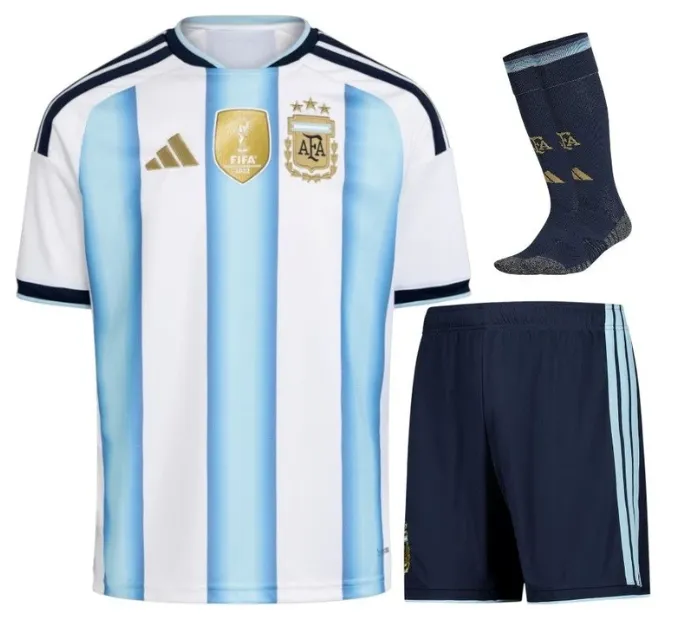 微信图片_20261003165128_589_1 2026 Argentina Home kids kit jersey - Image 1