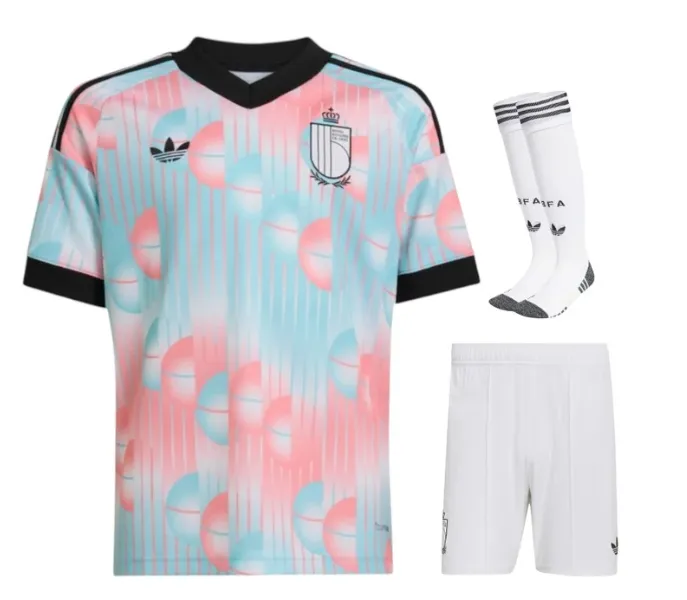 微信图片_20261003165737_592_1 2026 Belgium away kids kit jersey - Image 1