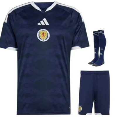 2026 Scotland Home Kids Kit jersey