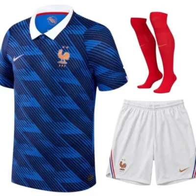 2026 France home kids kit jersey