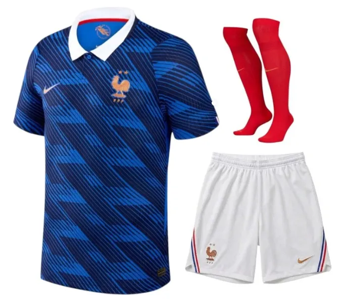微信图片_20261003171559_599_1 2026 France home kids kit jersey - Image 1
