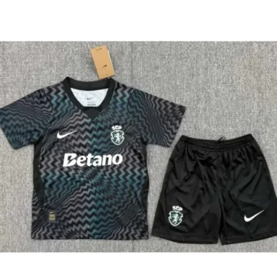2026/2027 Sporting Lisbon Goalkeeper Kids kit jersey